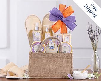 A Day Off Spa Basket FREE SHIPPING